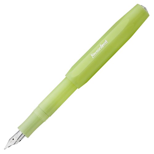 Kaweco Frosted Sport Dolma Kalem Limon Yeşili M Uç