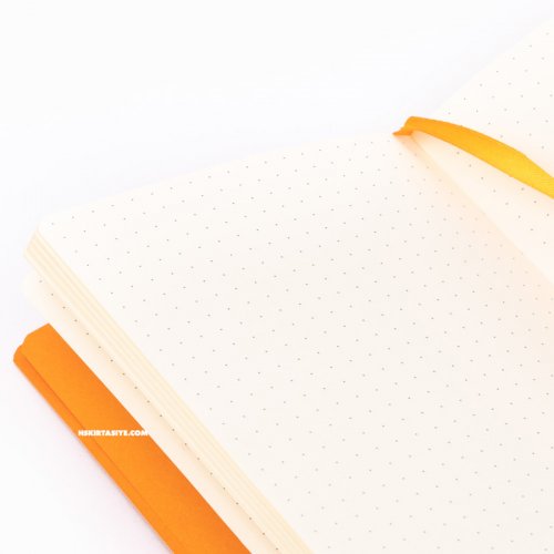 Rhodia Yumuşak Deri Kapak Noktalı Defter A6