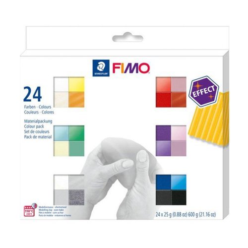 Fimo Modelleme Kili Seti 25gr 24 Renk