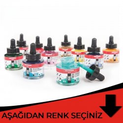 Talens Amsterdam Acrylic Ink 30ml Kırmızı Tonlar - Thumbnail