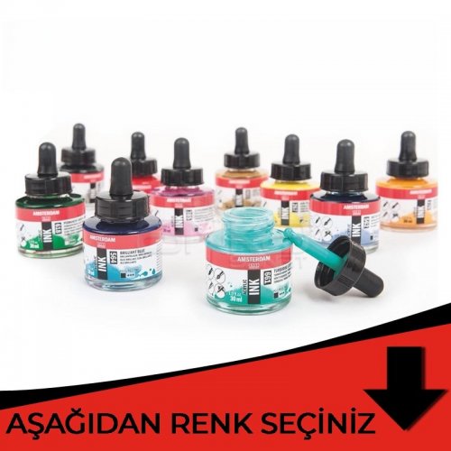 Talens Amsterdam Acrylic Ink 30ml Kırmızı Tonlar