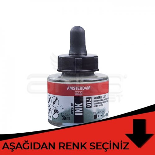 Talens Amsterdam Acrylic Ink 30ml Kırmızı Tonlar