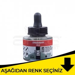 Talens Amsterdam Acrylic Ink 30ml Sarı Tonlar - Thumbnail