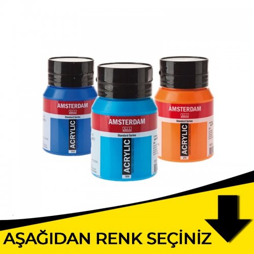 Amsterdam Akrilik Boya 500ml Sarı Tonlar