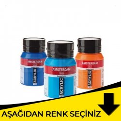 Amsterdam - Amsterdam Akrilik Boya 500ml Sarı Tonlar (1)