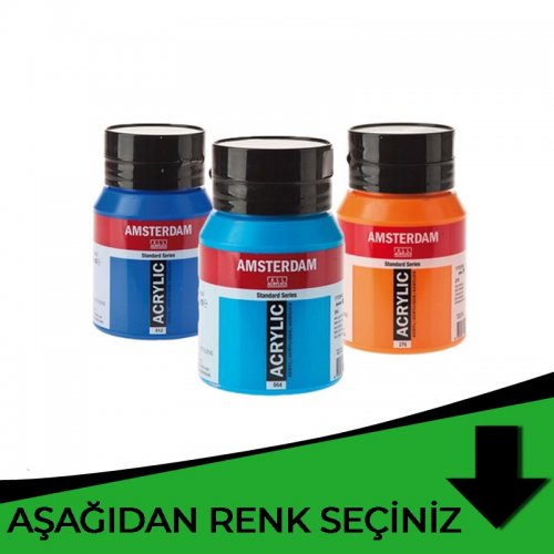 Amsterdam Akrilik Boya 500ml Yeşil Tonlar