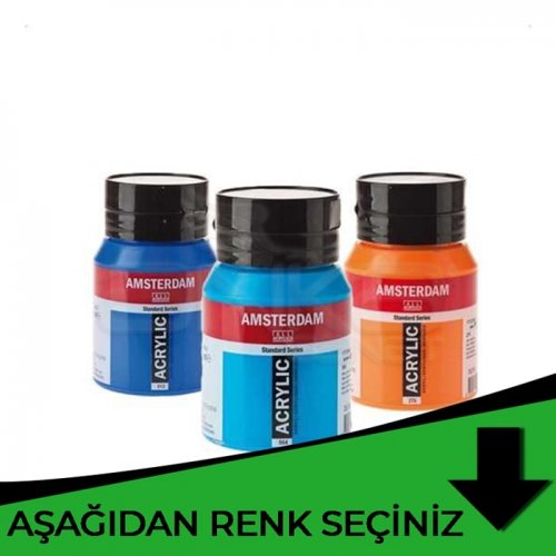 Amsterdam Akrilik Boya 500ml Yeşil Tonlar