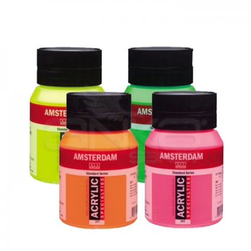 Amsterdam Akrilik Boya 500ml Fosforlu Renkler