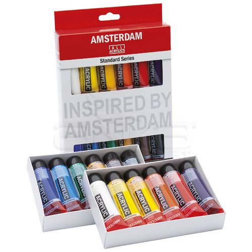 Amsterdam Akrilik Boya Seti Ana Renkler 12x20ml