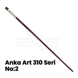 Anka Art 310 Seri Kedi Dili Samur Fırça - Thumbnail