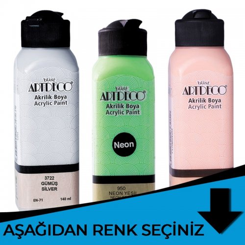 Artdeco Akrilik Boya 140ml Mavi Tonlar