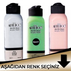 Artdeco - Artdeco Akrilik Boya 140ml Metalik Tonlar