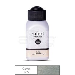 Artdeco - Artdeco Akrilik Boya Metalik 500ml 3722 Gümüş