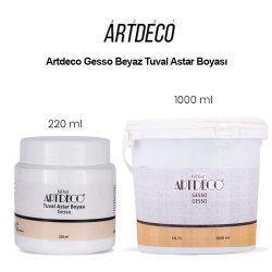 Artdeco - Artdeco Gesso Beyaz Tuval Astar Boyası