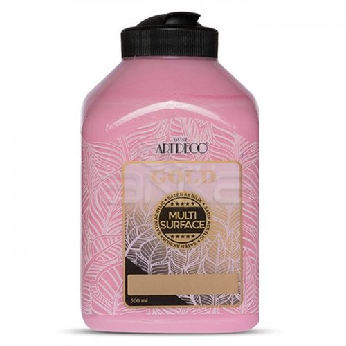 Artdeco Gold Multi Surface Akrilik Boya 500ml 253 Şeker Pembe