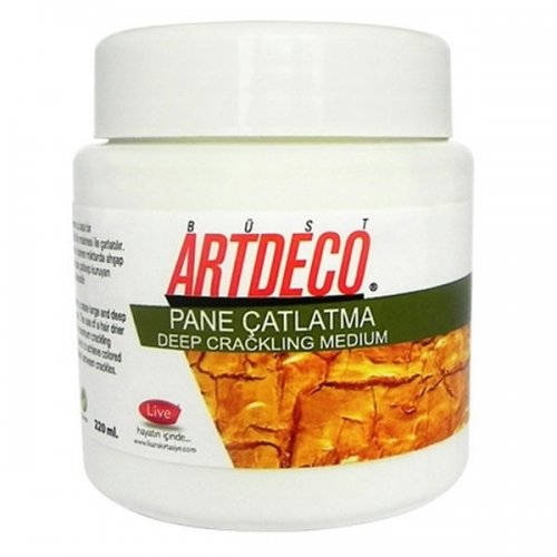 Artdeco Pane Çatlatma Medyumu Beyaz 220ml