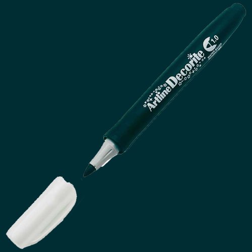 Artline Decorite Coloring Marker Kalem Yuvarlak Uç 1.0 Black - Black