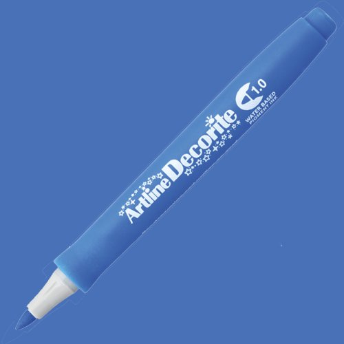 Artline Decorite Coloring Marker Kalem Yuvarlak Uç 1.0 Blue - Blue