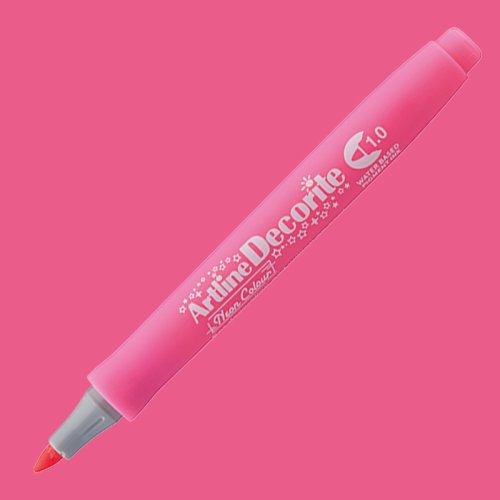 Artline Decorite Coloring Marker Kalem Yuvarlak Uç 1.0 Neon Pink - Neon Pink