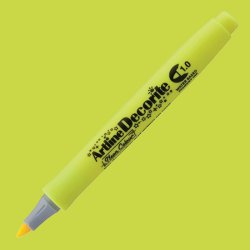 Artline - Artline Decorite Coloring Marker Kalem Yuvarlak Uç 1.0 Neon Yellow