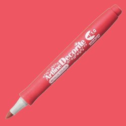 Artline - Artline Decorite Coloring Marker Kalem Yuvarlak Uç 1.0 Metalik Red