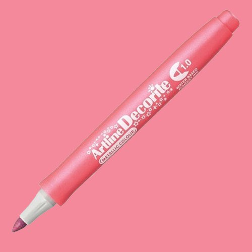 Artline Decorite Coloring Marker Kalem Yuvarlak Uç 1.0 Metalik Pink - Metalik Pink