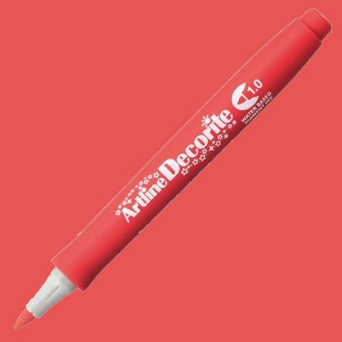 Artline Decorite Coloring Marker Kalem Yuvarlak Uç 1.0 Red - Red