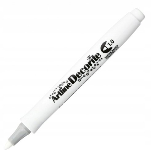 Artline Decorite Coloring Marker Kalem Yuvarlak Uç 1.0 White - White