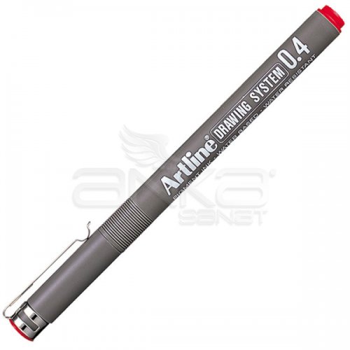 Artline Drawing System Teknik Çizim Kalemi Kırmızı