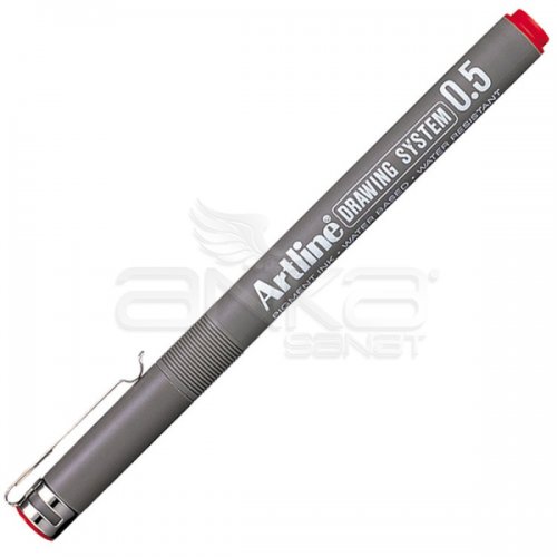 Artline Drawing System Teknik Çizim Kalemi Kırmızı