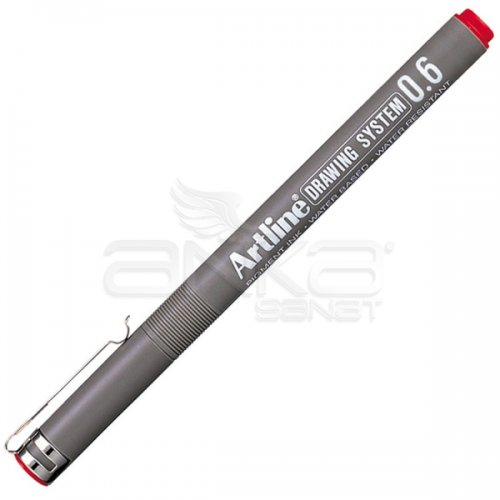 Artline Drawing System Teknik Çizim Kalemi Kırmızı