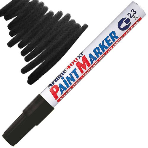 Artline Paint Marker 400 2,3mm Siyah - Siyah