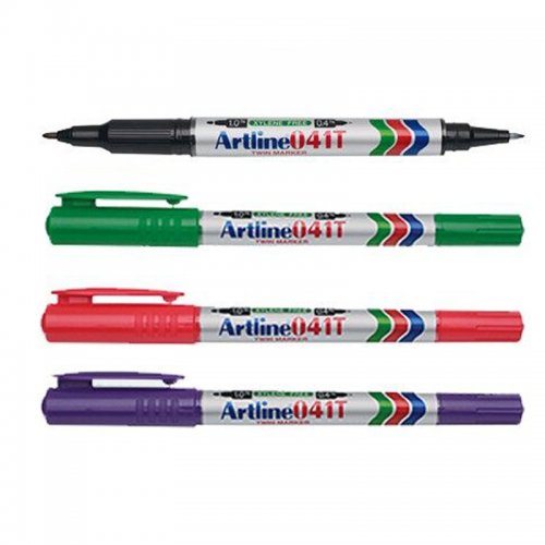 Artline Twin Marker Permanent Kalemi 041T Set 1