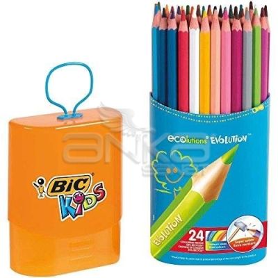 Bic Kids Evolution 24lü Kuru Boya Kalem Seti