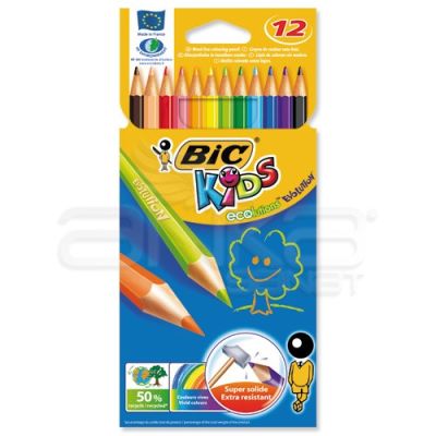 Bic Kids Evolution Kuru Boya Takımı 12 Renk