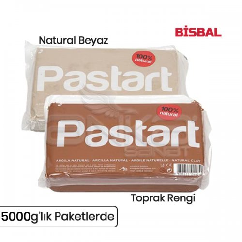 Bisbal Pastart Doğal Model Kili 5kg