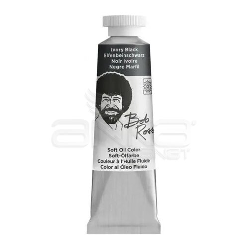 Bob Ross Yağlı Boya Çiçek Serisi 37ml-6707 Ivory Black - 6707 Ivory Black