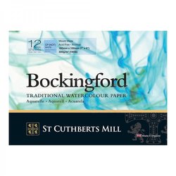 Bockingford Traditional Sulu Boya Defteri Cold Pressed 300g 12 Yaprak - Thumbnail