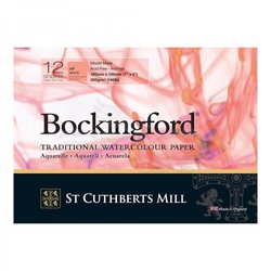 Bockingford Traditional Sulu Boya Defteri Hot Pressed 300g 12 Yaprak - Thumbnail