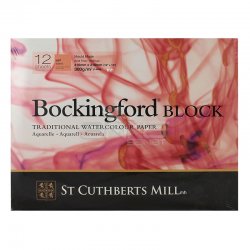 Bockingford Traditional Sulu Boya Defteri Hot Pressed 300g 12 Yaprak - Thumbnail