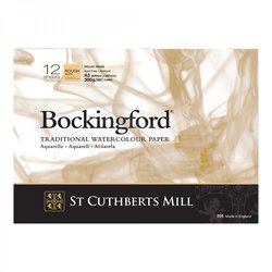 Bockingford Traditional Sulu Boya Defteri Rough 300g 12 Yaprak - Thumbnail