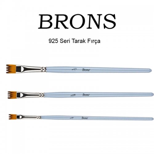 Brons 925 Seri Tarak Fırça