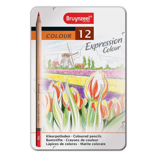 Bruynzeel Expression Colour 12li Kuru Boya Kalem Seti