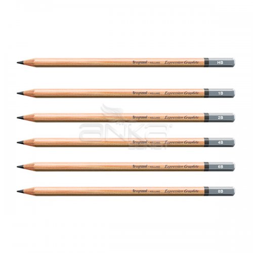 Bruynzeel Expression Graphite Dereceli Kalem 6lı Set