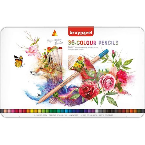 Bruynzeel Expression Series Kuru Boya Kalem Seti 36lı 60312036