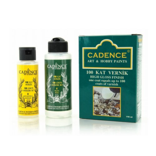 Cadence 100 Kat Parlak Vernik 70ml+120ml