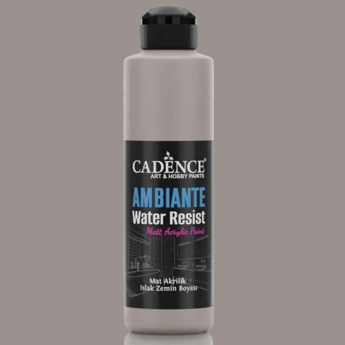 Cadence Ambiente Suya Dayanıklı Akrilik Boya 250ml 19 Vizon Gri - 19 Vizon Gri