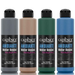 Cadence - Cadence Ambiente Suya Dayanıklı Akrilik Boya 250ml