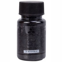 Cadence Dora Metalik Boya 50ml 131 Black - Thumbnail