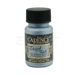 Cadence - Cadence Dora Textile Metalik Kumaş Boyası 50ml 1145 Aqua (1)